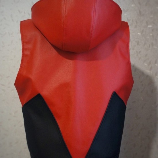 Red Hood Cosplay Waistcoat Halloween Cosplay Costume