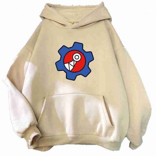 Reki Kyan SK8 the Infinity Beige Hoodie Reki Kyan SK8 the Infinity Beige Hoodie