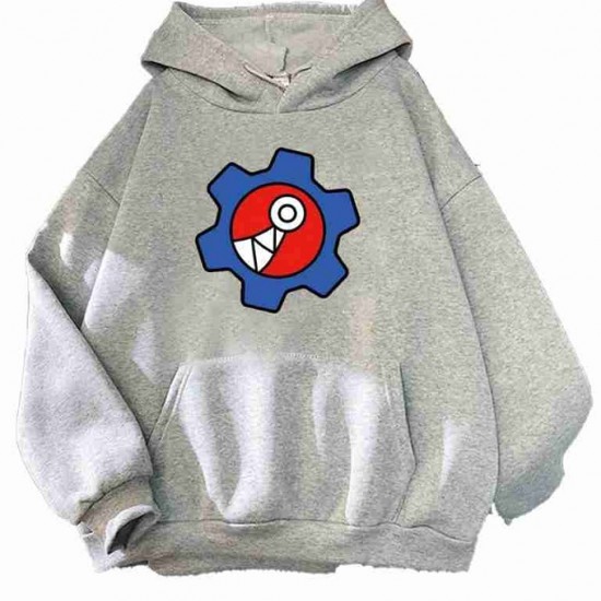 Reki Kyan SK8 the Infinity Grey Hoodie Reki Kyan SK8 the Infinity Grey Hoodie