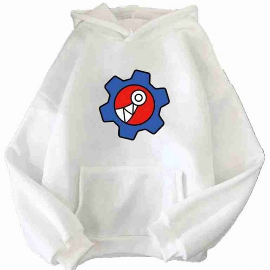 Reki Kyan SK8 the Infinity White Hoodie Reki Kyan SK8 the Infinity White Hoodie