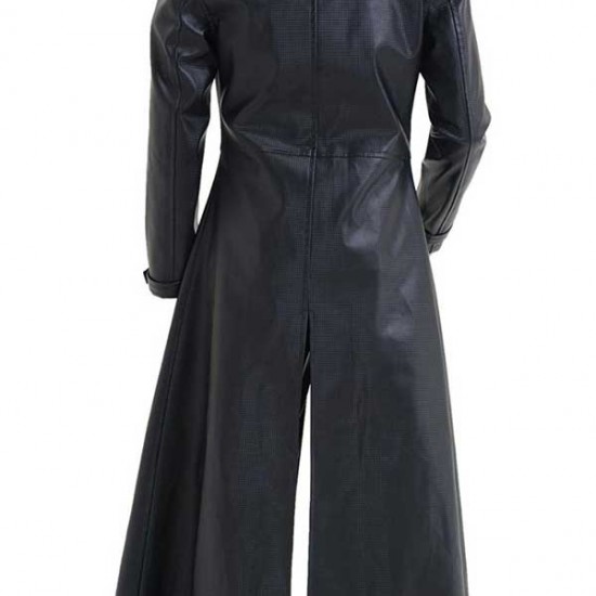 Resident Evil 5 Albert Wesker Leather Cosplay Coat Costume Resident Evil 5 Albert Wesker Leather Cosplay Coat Costume