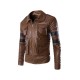 Resident Evil Real Leather Brown Jacket Resident Evil Real Leather Brown Jacket
