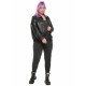 Riverdale Pretty Poisons Skull Kiss Girls Black Leather Jacket Riverdale Pretty Poisons Skull Kiss Girls Black Leather Jacket