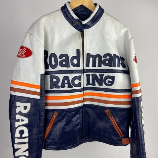 Roadmans 90s Leather Motorbike Jacket Roadmans 90s Leather Motorbike Jacket