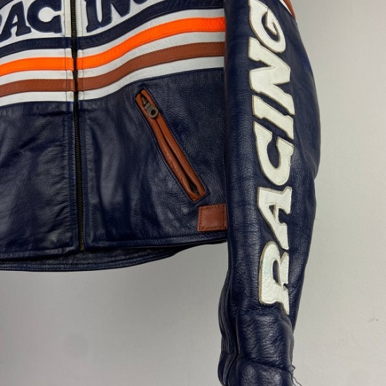 Roadmans 90s Leather Motorbike Jacket Roadmans 90s Leather Motorbike Jacket