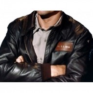Robert E Hogan's Heroes Bob Crane Bomber Leather