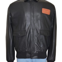 Robert E Hogan's Heroes Bob Crane Bomber Leather