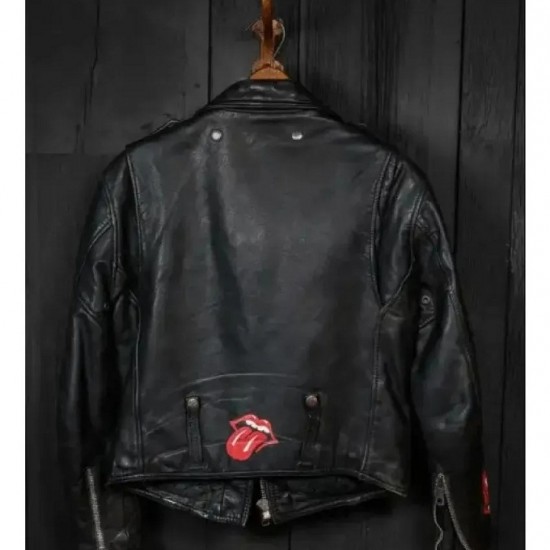 Rolling Stones Fraser Wilson Leather Jacket Rolling Stones Fraser Wilson Leather Jacket