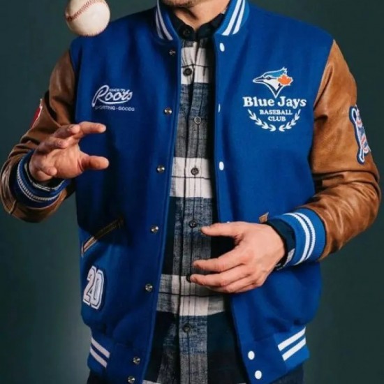 Roots Blue Jays Toronto Baseball Club Jacket Roots Blue Jays Toronto Baseball Club Jacket