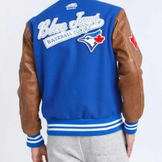 Roots Blue Jays Toronto Baseball Club Jacket Roots Blue Jays Toronto Baseball Club Jacket