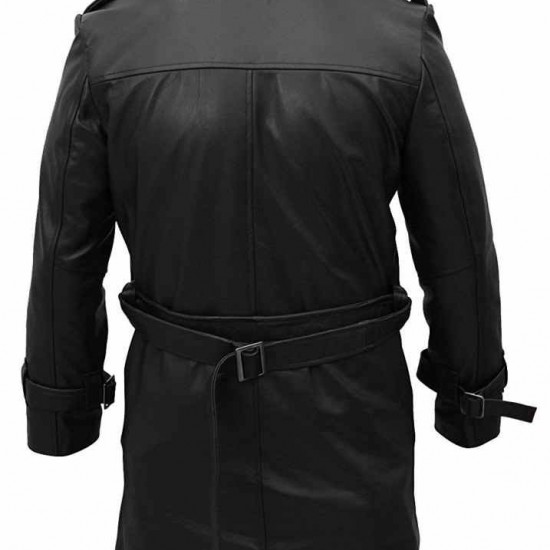 Rorschach Watchmen Leather Costume Trench Coat Rorschach Watchmen Leather Costume Trench Coat