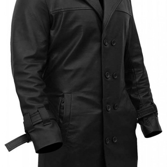 Rorschach Watchmen Leather Costume Trench Coat Rorschach Watchmen Leather Costume Trench Coat