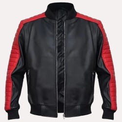 Ryan Gosling Miami Vice Black Leather Jacket