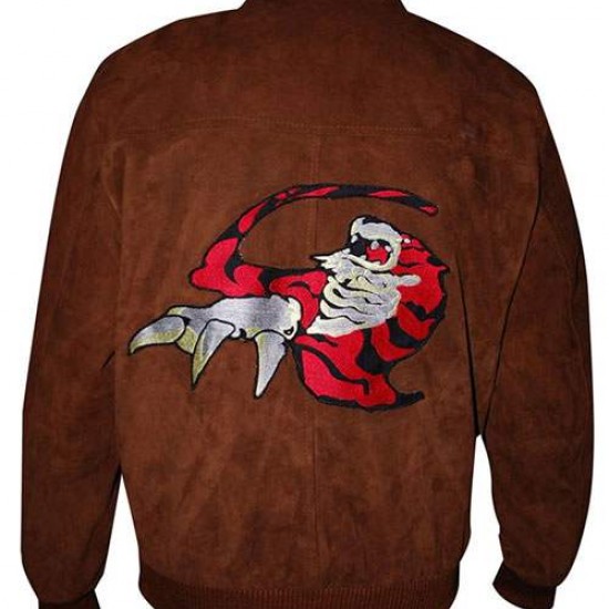 Ryo Hazuki Shenmue III Bomber Brown Leather Jacket Ryo Hazuki Shenmue III Bomber Brown Leather Jacket