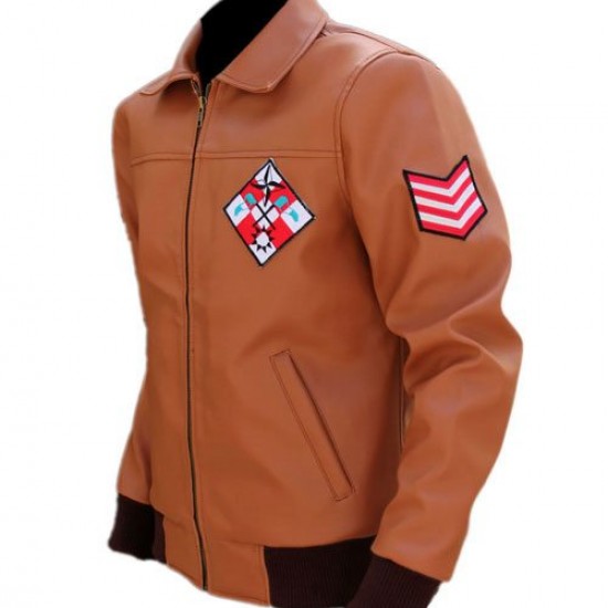 Ryo Hazuki Shenmue III Bomber Brown Leather Jacket Ryo Hazuki Shenmue III Bomber Brown Leather Jacket