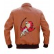 Ryo Hazuki Shenmue III Bomber Brown Leather Jacket Ryo Hazuki Shenmue III Bomber Brown Leather Jacket