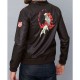 Ryo Hazuki Shenmue III Bomber Brown Leather Jacket Ryo Hazuki Shenmue III Bomber Brown Leather Jacket