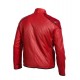 Shazam Captain Logo Leather Jacket Shazam Captain Logo Leather Jacket