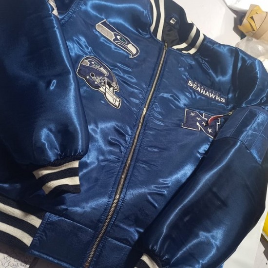 Seattle Seahawks Bomber Jacket Seattle Seahawks Bomber Jacket