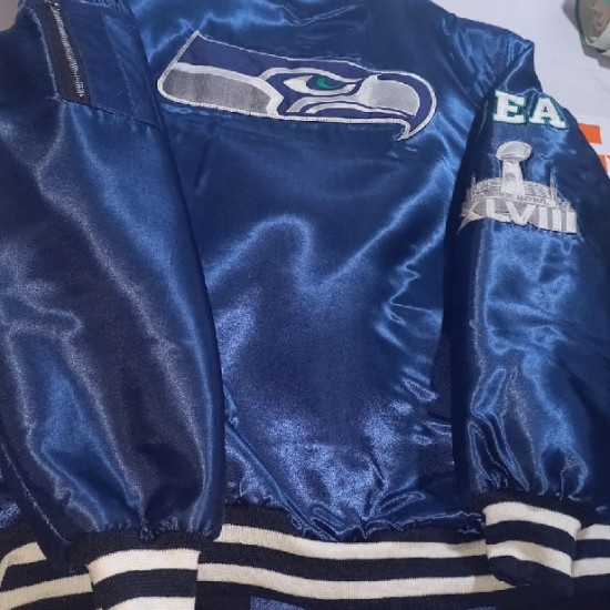 Seattle Seahawks Bomber Jacket Seattle Seahawks Bomber Jacket
