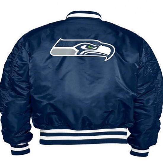 Seattle Seahawks Bomber Jacket Seattle Seahawks Bomber Jacket