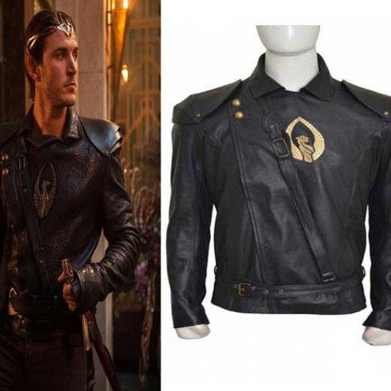 Shannara Chronicles Aaron Jakubenko Cosplay Costume Leather Jacket