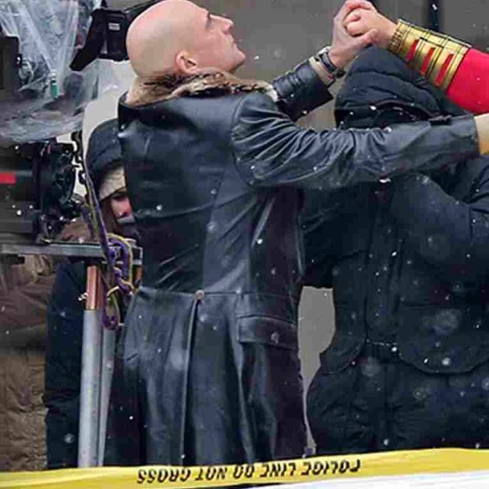 Shazam Dr Thaddeus Sivana Leather Coat Shazam Dr Thaddeus Sivana Leather Coat