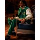 Snoop Dogg Death Row Green Paisley Varsity Jacket Snoop Dogg Death Row Green Paisley Varsity Jacket
