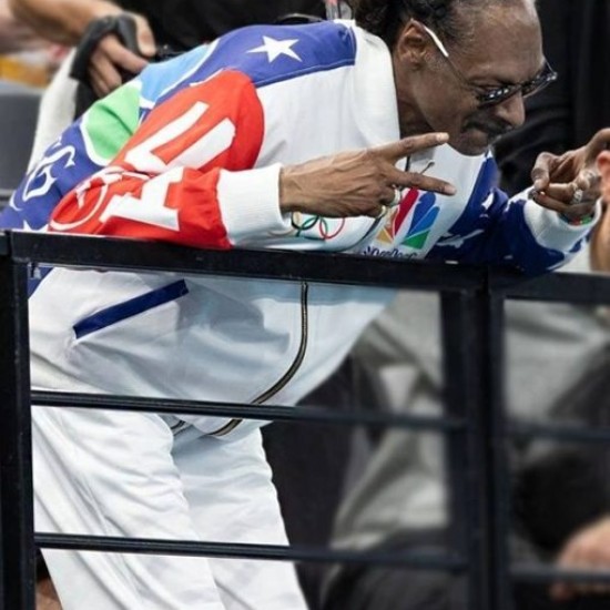 Snoop Dogg Olympic Games Paris Team USA Tracksuit Snoop Dogg Olympic Games Paris Team USA Tracksuit
