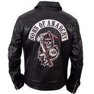 Sons Of Anarchy Reaper Leather Jacket Jax Teller Samcro