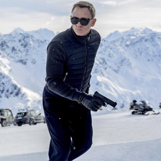 Spectre Tom Ford Knitted Sleeve Jacket-James Bond