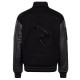 Stadium MMXV Letterman Black Jacket Stadium MMXV Letterman Black Jacket
