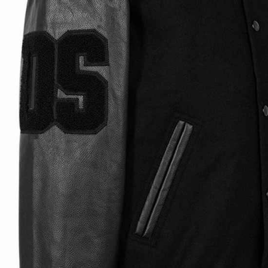 Stadium MMXV Letterman Black Jacket Stadium MMXV Letterman Black Jacket