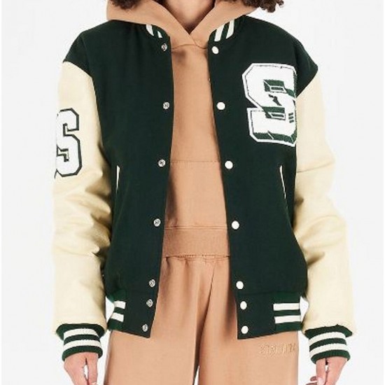 Stadium MMXV Letterman Green Jacket Stadium MMXV Letterman Green Jacket