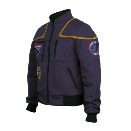 Star Pilot Uniform Cotton Jacket,Jonathan Trek Archer Space Suit Jacket Star Pilot Uniform Cotton Jacket,Jonathan Trek Archer Space Suit Jacket