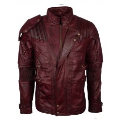 Starlord Guardians of the Galaxy Volume 2 Costume Leather Jacket