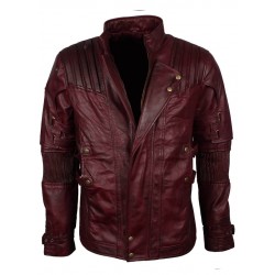Starlord Guardians of the Galaxy Volume 2 Costume Leather Jacket