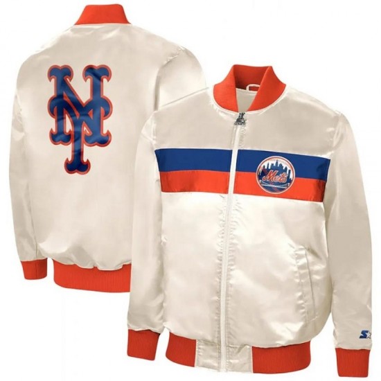 Starter NY Mets Satin Jacket Starter NY Mets Satin Jacket
