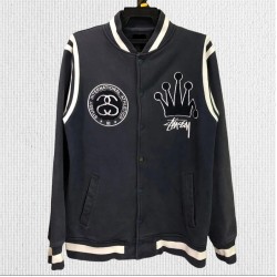 Stussy Embroidered Varsity Jacket