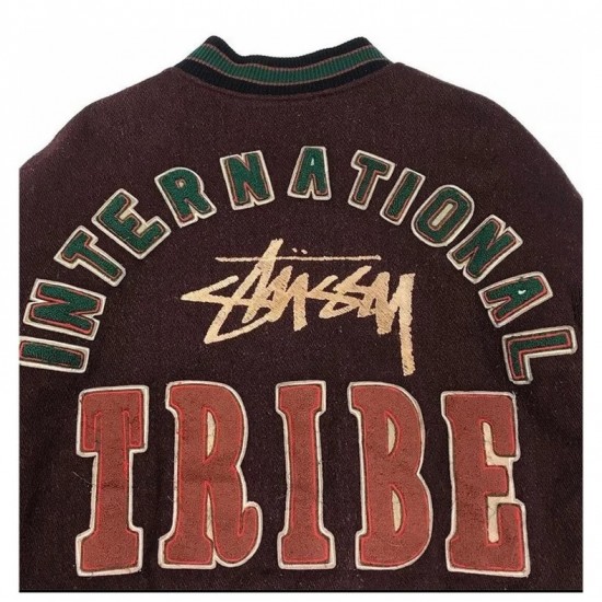 Stussy International Tribe Varsity Jacket Stussy International Tribe Varsity Jacket