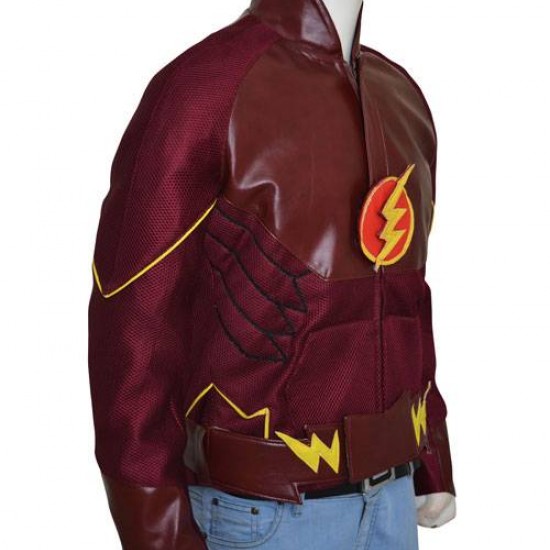 Stylish Grant Gustin The Flash Jacket Stylish Grant Gustin The Flash Jacket