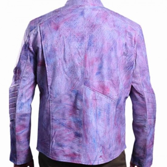 Stylish Superman Waxed Leather Jacket