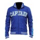 Suicide Squad Captain Boomerang Jai Courtney Blue Varsity Satin Jacket Suicide Squad Captain Boomerang Jai Courtney Blue Varsity Satin Jacket
