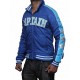 Suicide Squad Captain Boomerang Jai Courtney Blue Varsity Satin Jacket Suicide Squad Captain Boomerang Jai Courtney Blue Varsity Satin Jacket