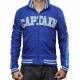 Suicide Squad Captain Boomerang Jai Courtney Blue Varsity Satin Jacket Suicide Squad Captain Boomerang Jai Courtney Blue Varsity Satin Jacket