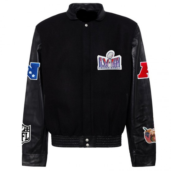 Super Bowl 2024 Biker Varsity Jacket Super Bowl 2024 Biker Varsity Jacket