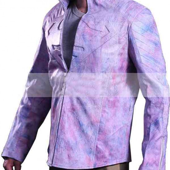 Stylish Superman Waxed Leather Jacket Stylish Superman Waxed Leather Jacket