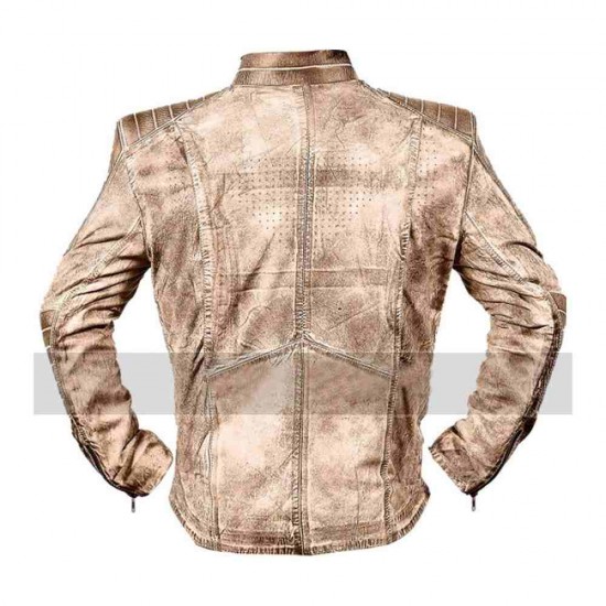 Stylish Superman Waxed Leather Jacket Stylish Superman Waxed Leather Jacket