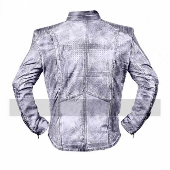 Stylish Superman Waxed Leather Jacket Stylish Superman Waxed Leather Jacket