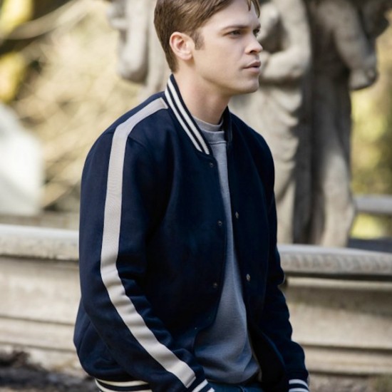 Supernatural Season 15 Alexander Calvert Bomber Jacket Supernatural Season 15 Alexander Calvert Bomber Jacket